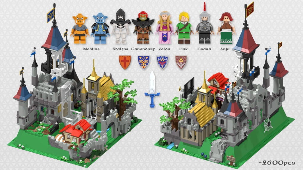 Incredible Lego Zelda and Metroid models have a chance to become real sets - 47