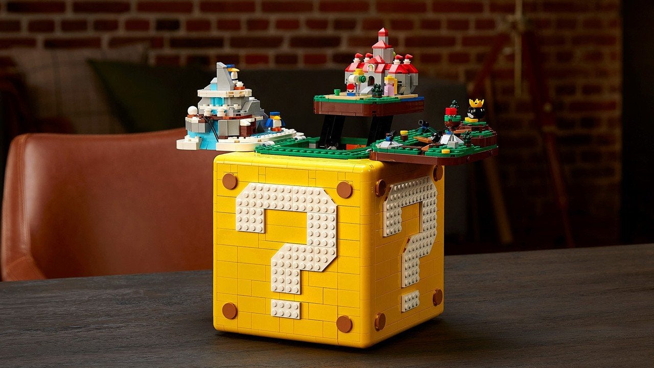 Image for The new Lego Mario ? Block is filled with brilliant Easter Eggs