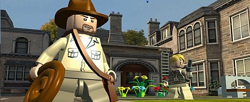 Image for Video for LEGO Indiana Jones 2 shows bar scene from first film