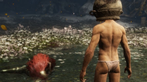 Image for Elden Ring chad goes around helping players beat Malenia by soloing her naked