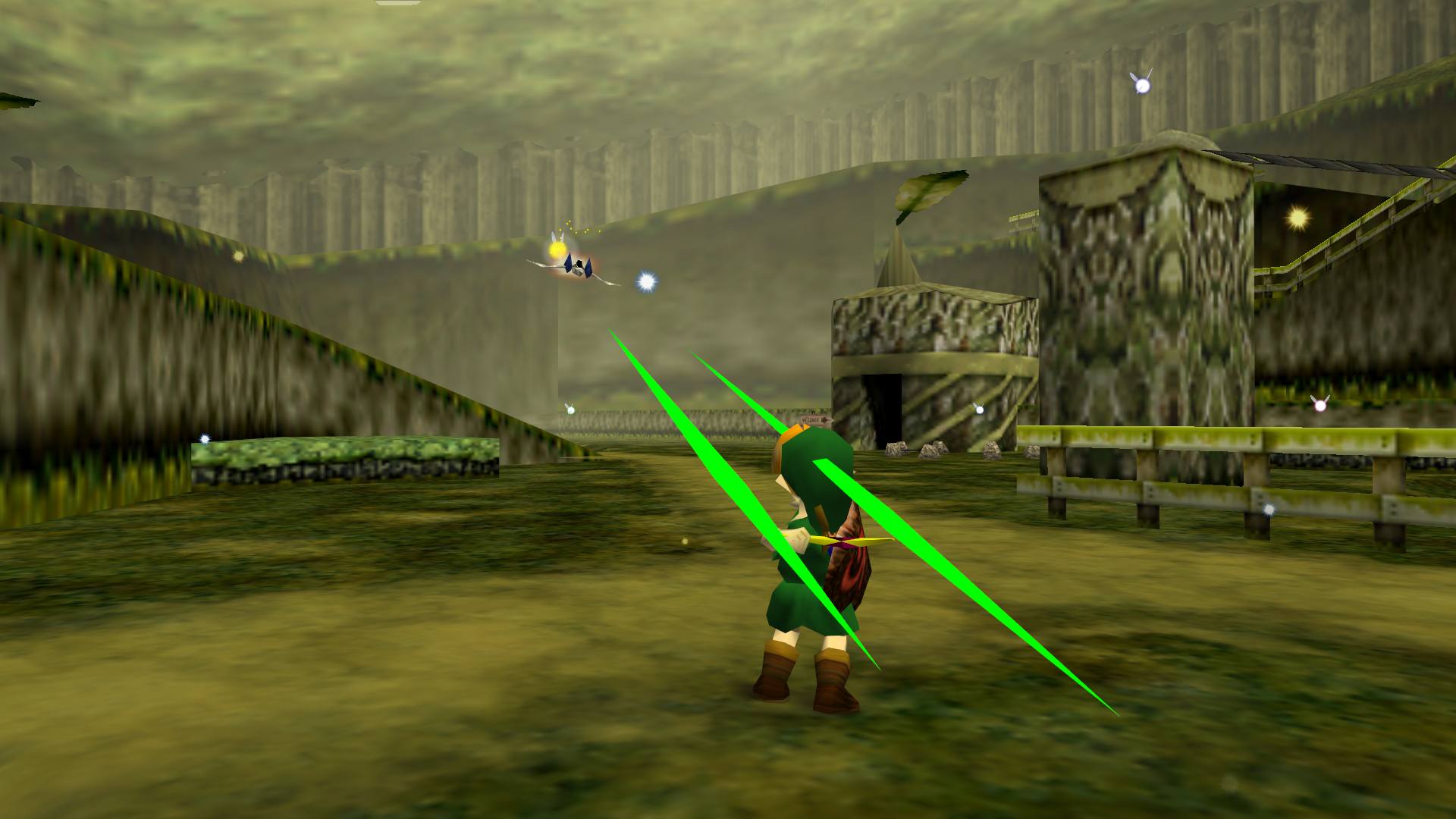 Image for A Star Fox Arwing Appeared in Ocarina of Time Without a Cheat Device. Here's How It Was Accomplished