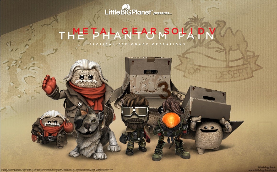 Image for Metal Gear Solid 5 costumes hit LittleBigPlanet 3 this week
