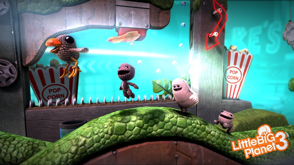 Image for Poor Sackworm didn't make the cut in LittleBigPlanet 3