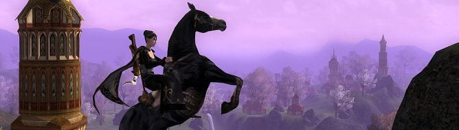 Image for Lord of the Rings Online flies you over Rohan
