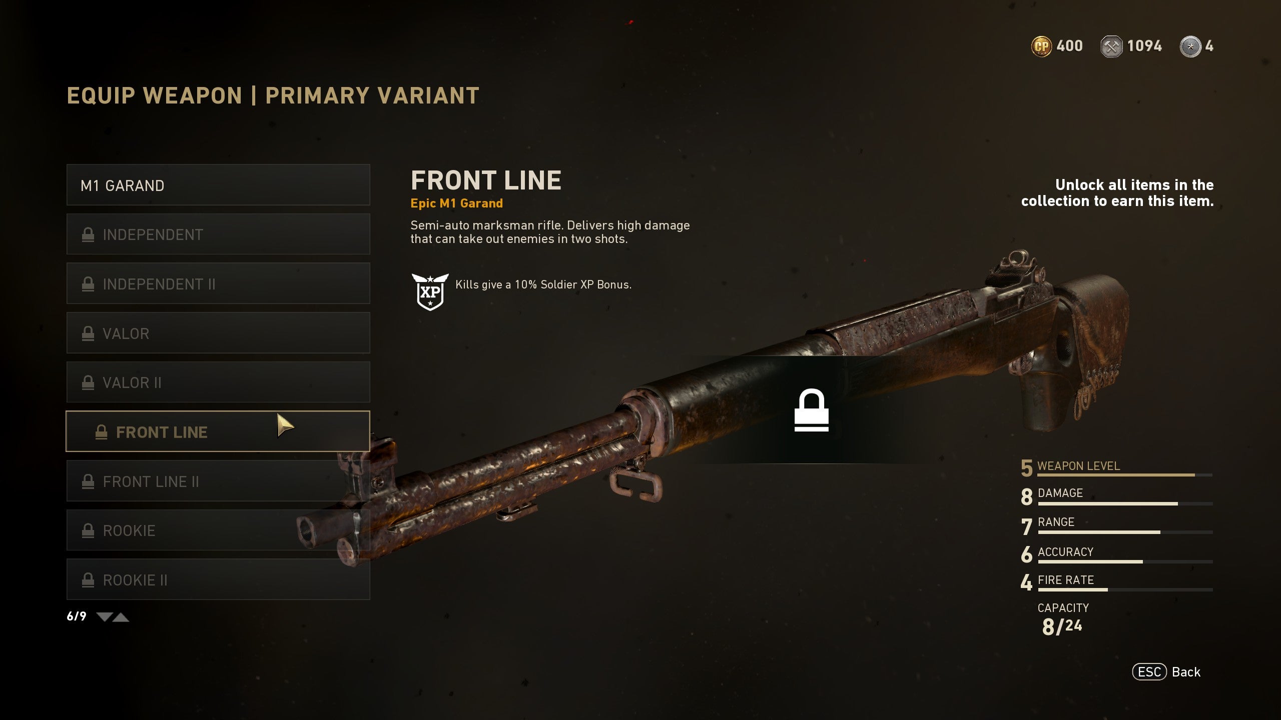 Call Of Duty Ww2 All Weapon Variants And Skins Currently In The Game Vg247