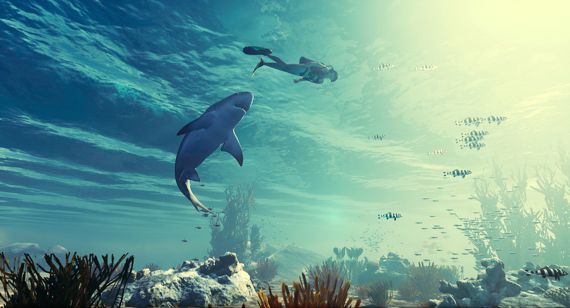 Image for Shark RPG Maneater is free this week on the Epic Games Store