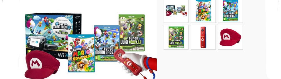 Image for Mario Mega Bundle for UK includes Super Mario 3D World, Wii U, New Super Mario Bros. U, more