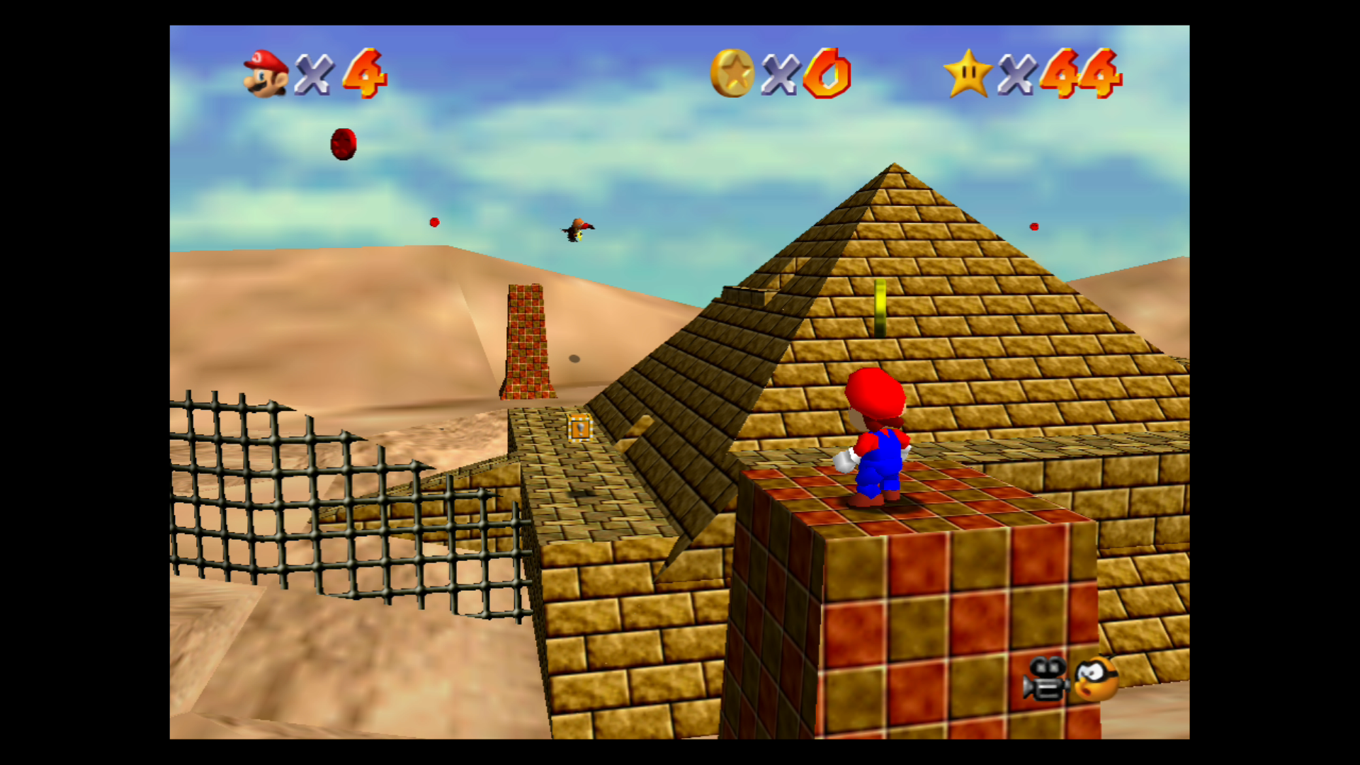 mario 64 free flying for 8 red coins