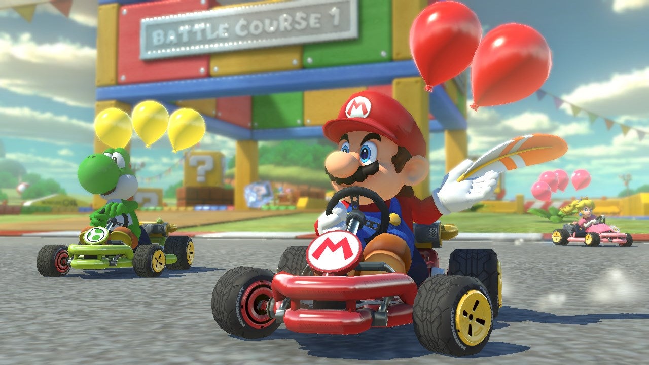 Image for Mario Kart 8 Deluxe will fit onto the Switch's internal memory with room to spare