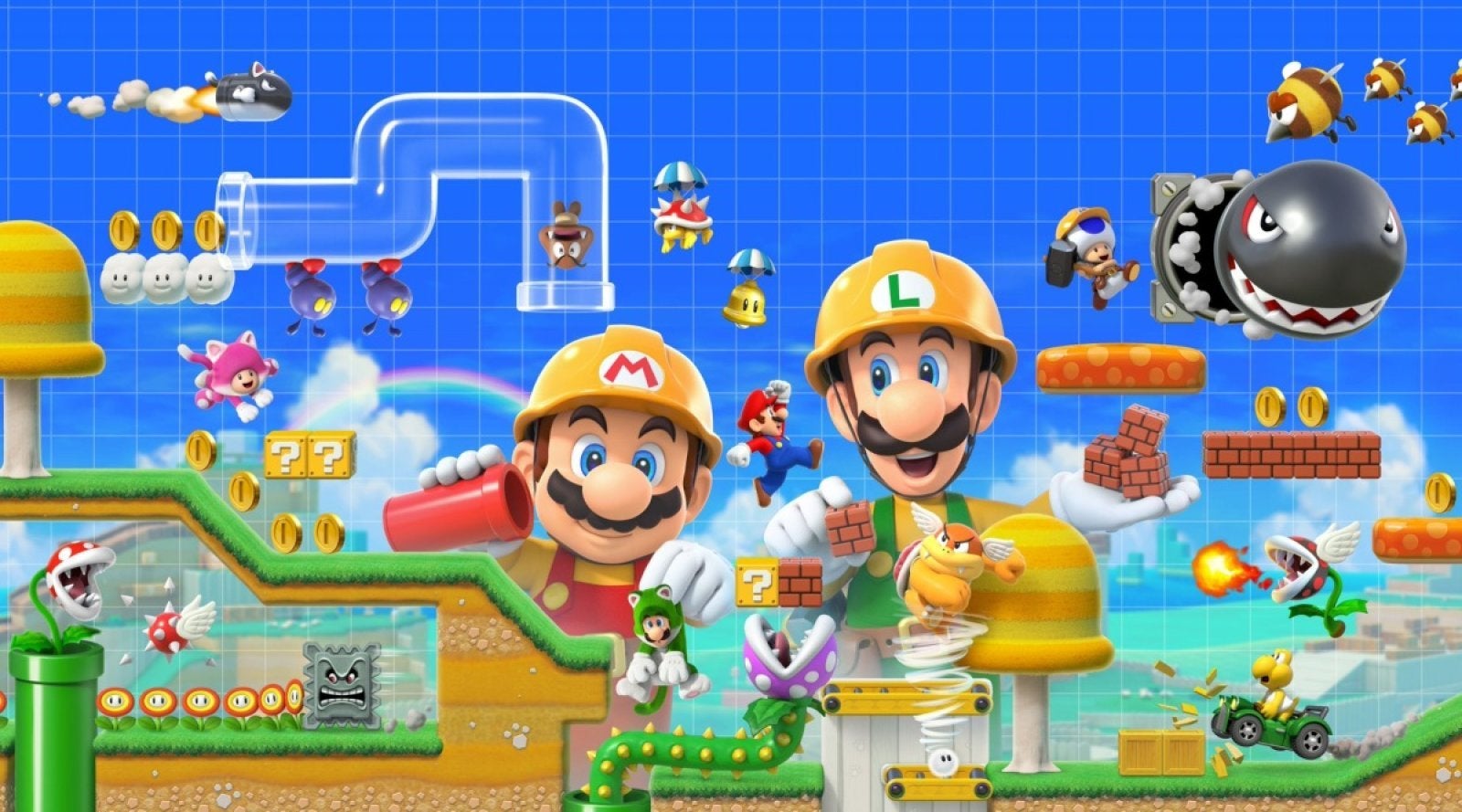 Image for Super Mario Maker 2 Direct Recap: story mode, night levels and more revealed