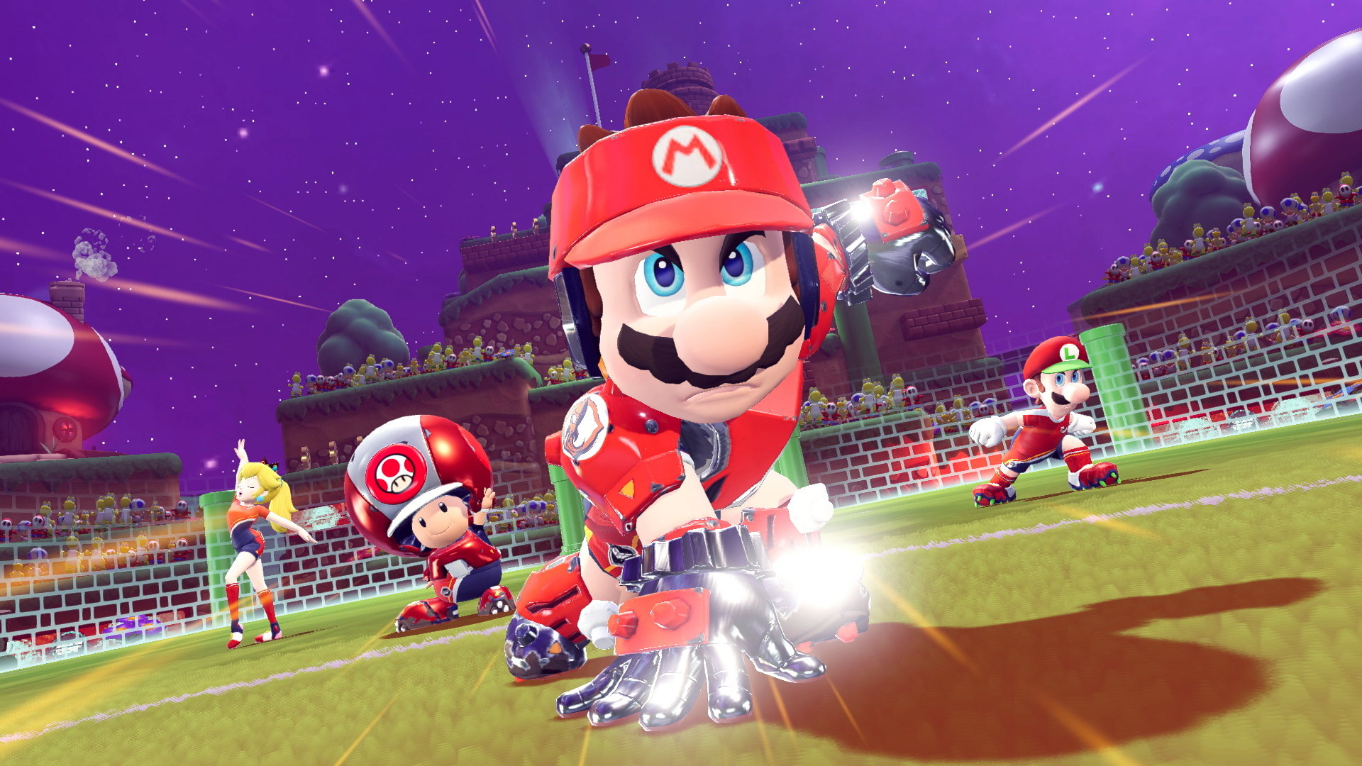 Image for Mario Strikers Battle League review: perfect play, but somewhat light on content
