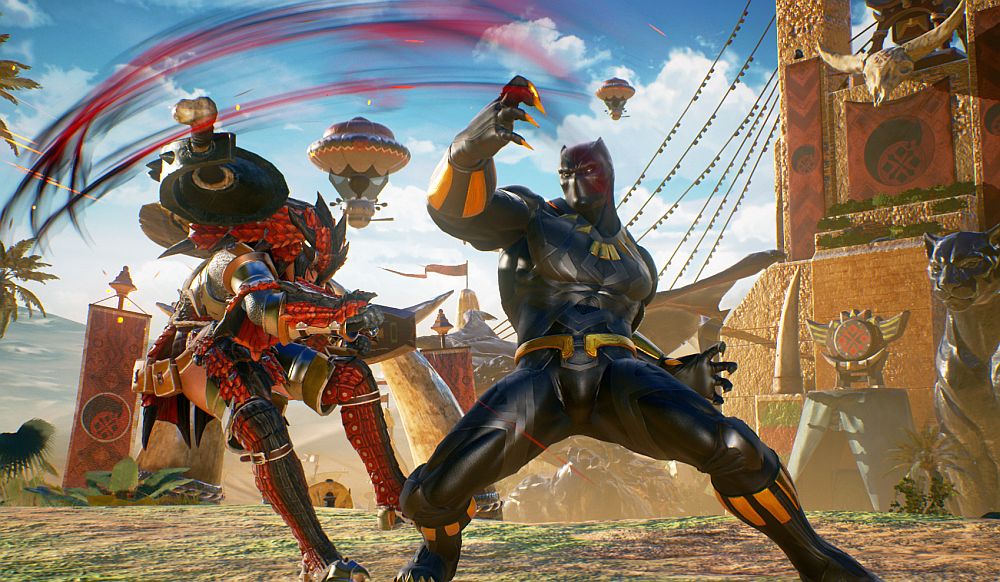 Image for Here's a look at Marvel vs Capcom: Infinite fighters Black Panther and Sigma
