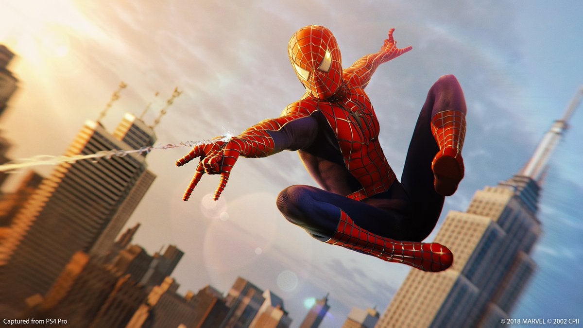 Image for Marvel’s Spider-Man gets the Raimi suit so that one guy can stop crying about it