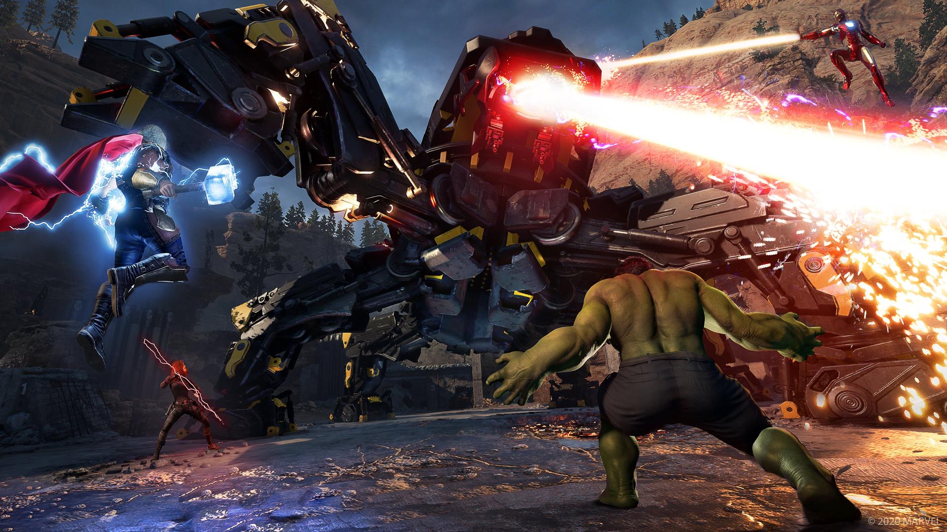Image for Marvel's Avengers co-op has no join-in-progress