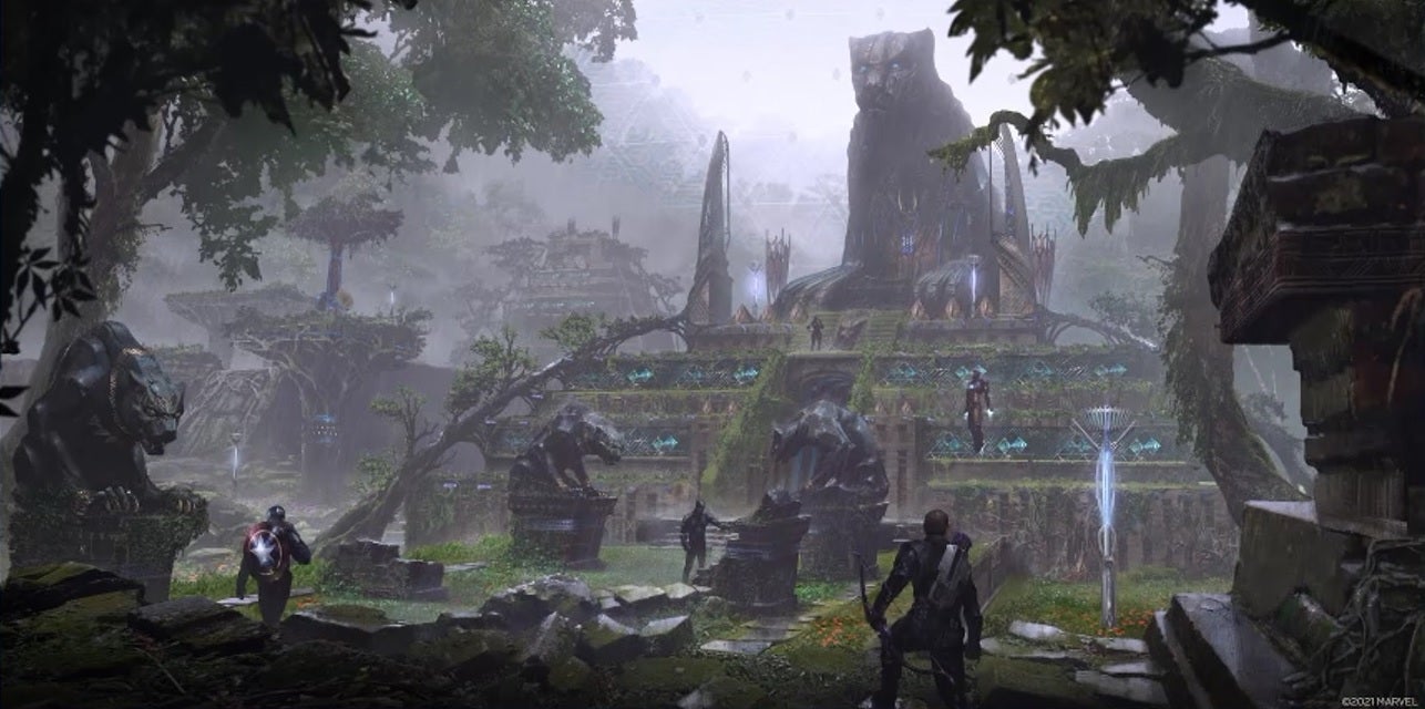 Image for Marvel's Avengers DLC, War for Wakanda, gets some cool concept art