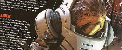 Image for Mass Effect 2 OXM feature scanned, put on internet