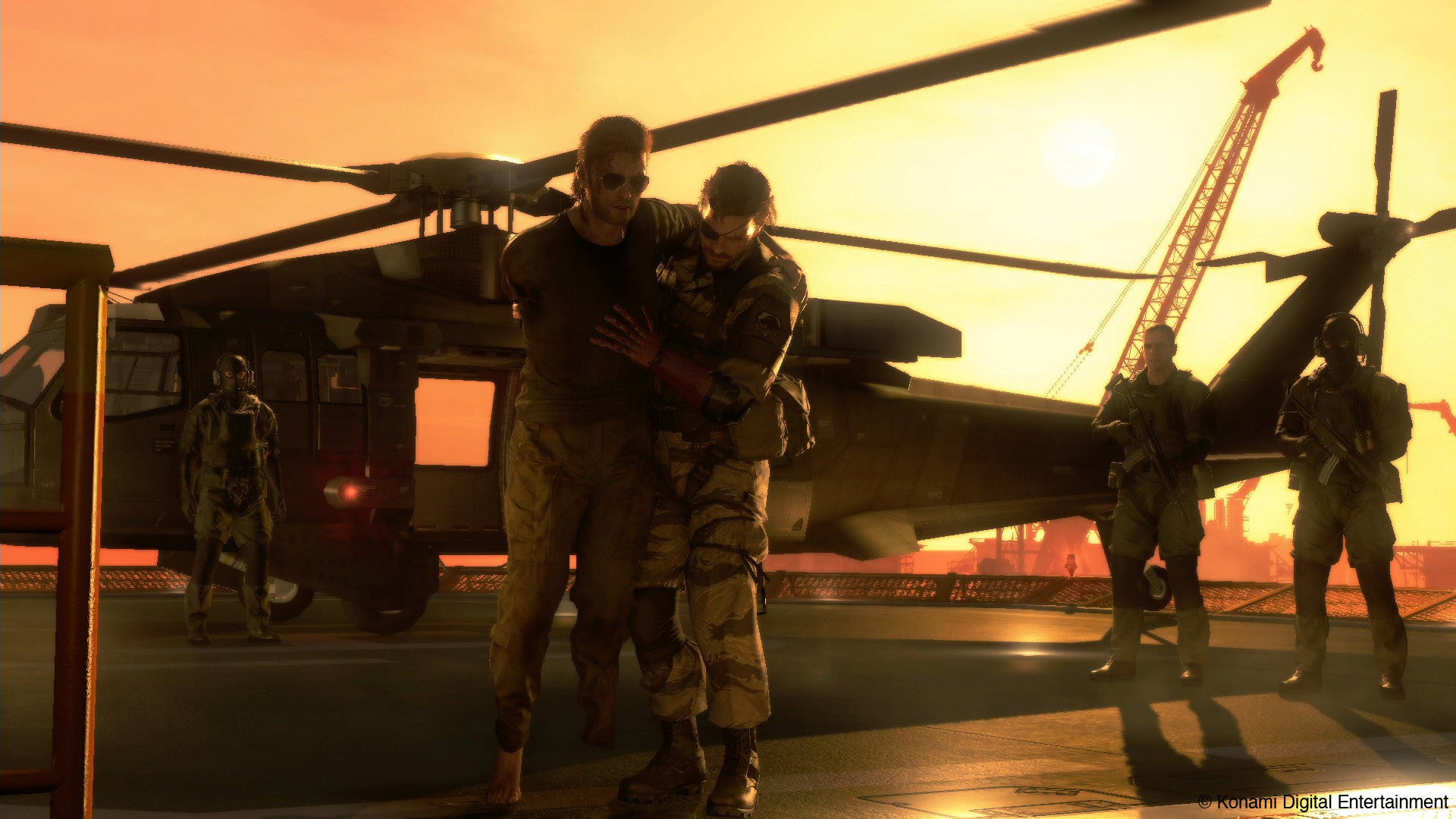 Image for MGS 5: The Phantom Pain multiplayer lets you raid another person's Mother Base
