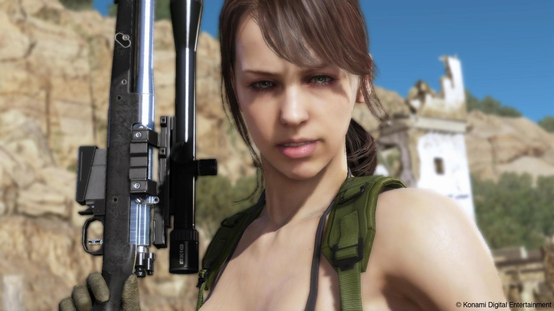 Image for Metal Gear Solid 5: The Phantom Pain video is 41 seconds of Quiet 