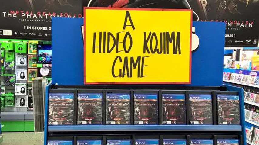 Image for Aussie retailer stands up for Hideo Kojima with MGS5: The Phantom Pain displays