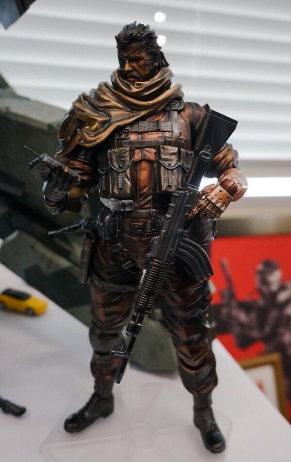 Image for Snake's Metal Gear Solid 5: The Phantom Pain action figure looks depressed