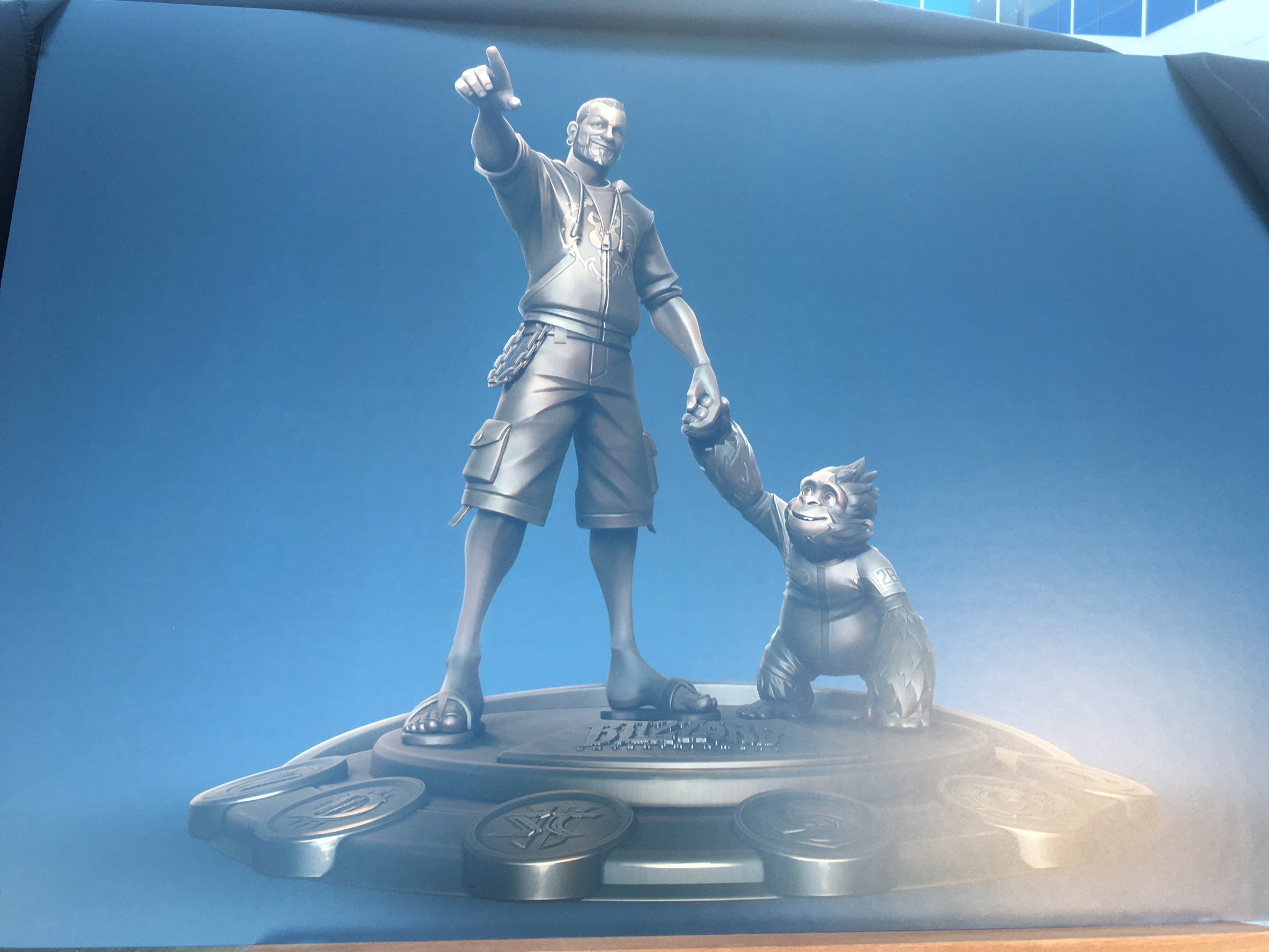 Image for Blizzard is making a fantastic statue for Chris Metzen's retirement gift