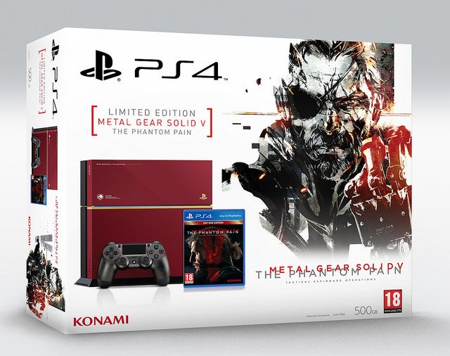 The Metal Gear Solid 5 Limited Edition PS4 is available to pre-order 