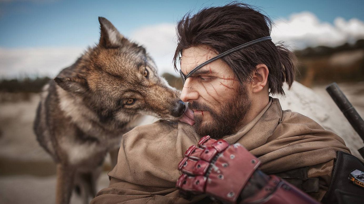 Image for Metal Gear Solid 5: The Phantom Pain cosplay features real wolves and it's fabulous