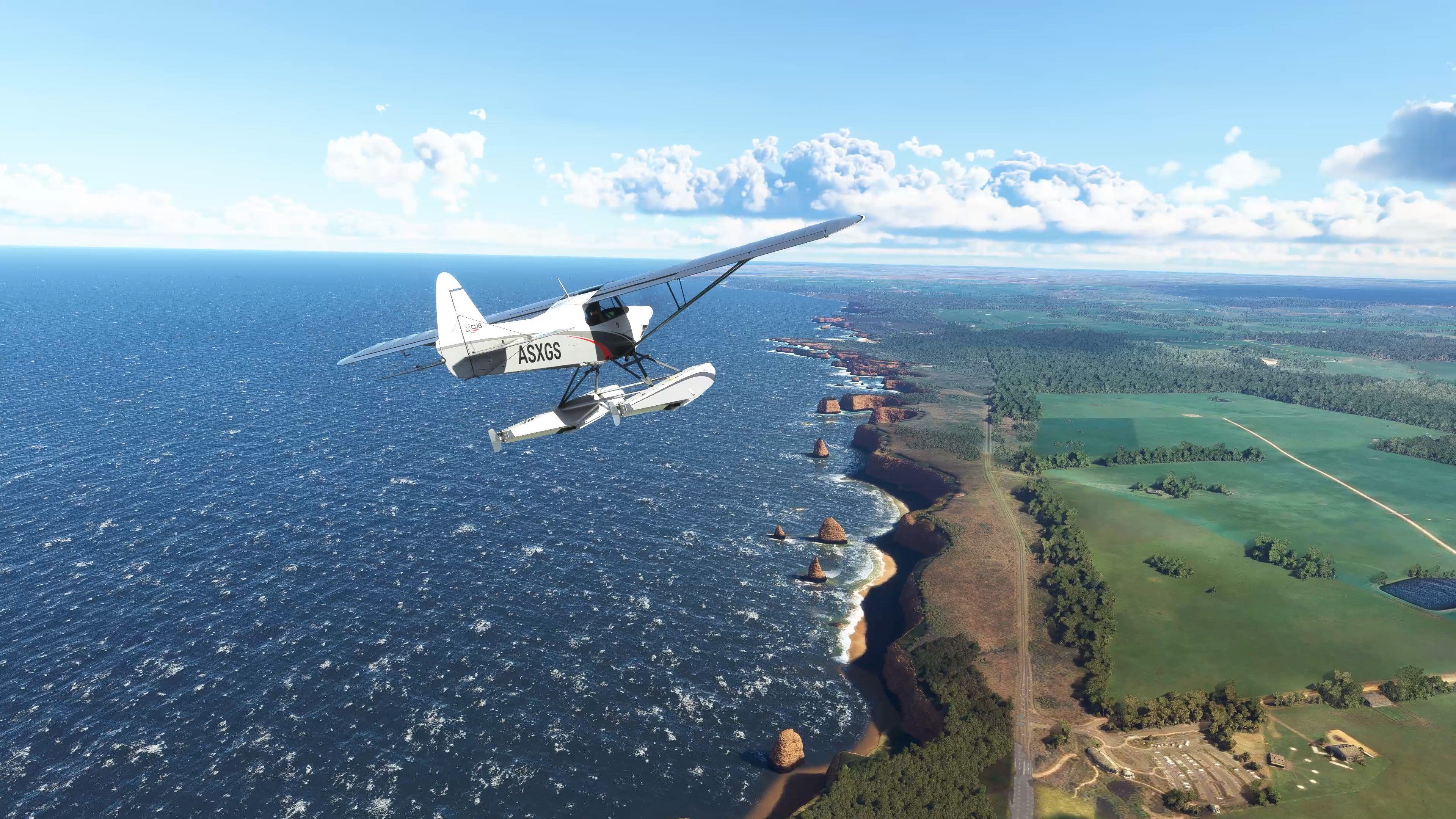 The seventh major world update is now available for Microsoft Flight Simulator and it takes you Australia  - 48