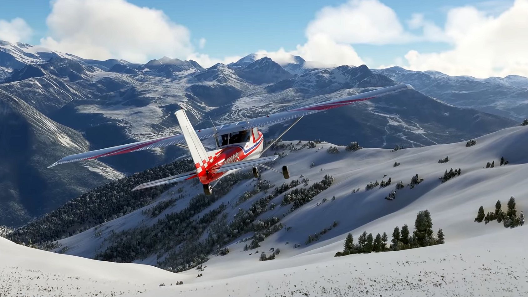 Image for Real-time snow added to Microsoft Flight Simulator
