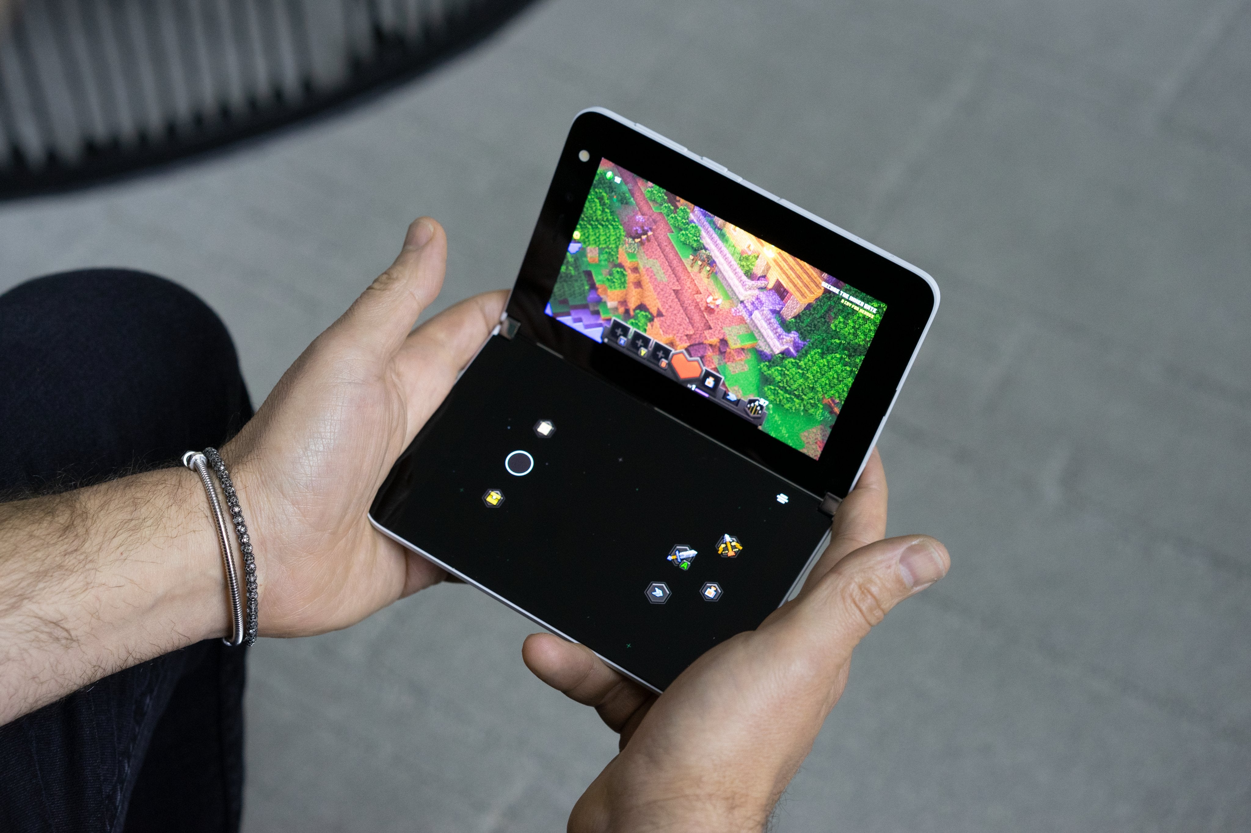 Image for New update turns Microsoft's Surface Duo into a handheld Xbox