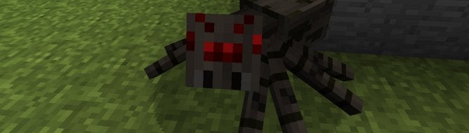 Image for Minecraft update to include NPCs, more lethal spiders, silverfish