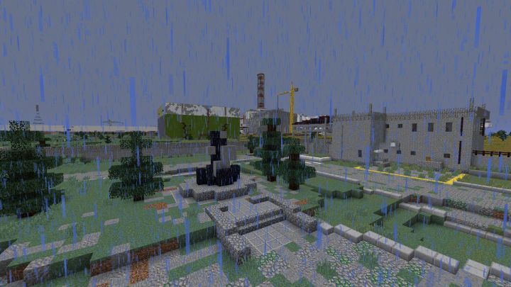 Image for A Minecraft player has spent two years building Chernobyl in the game