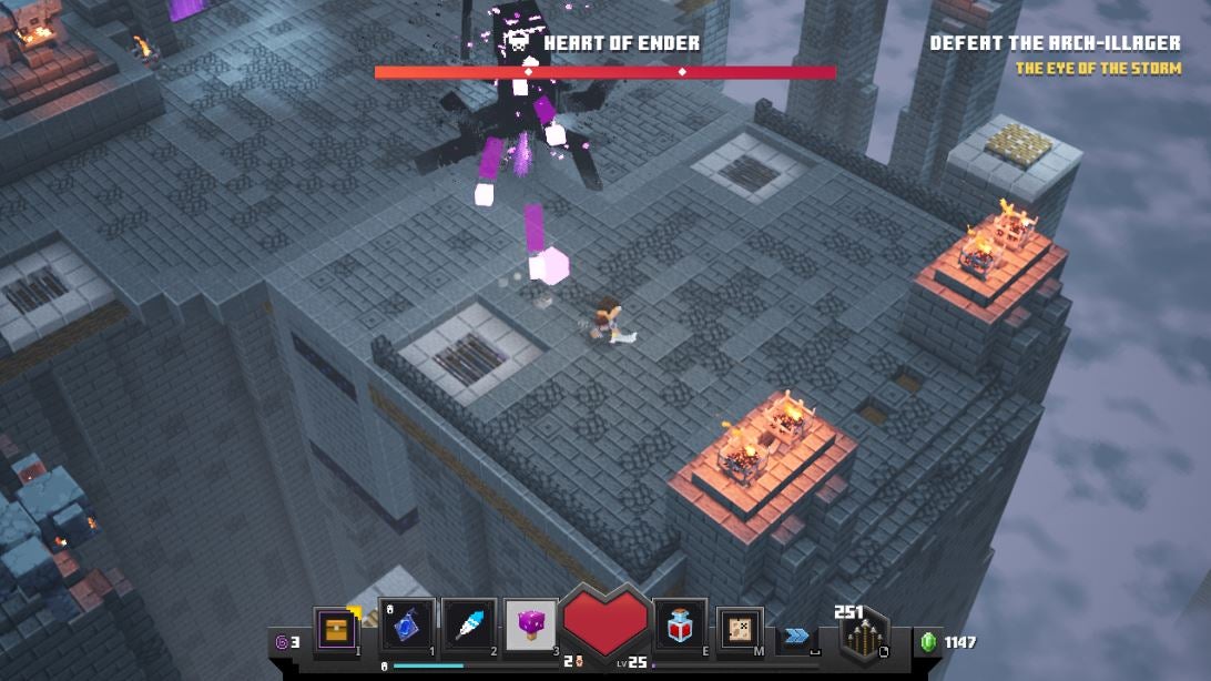 Image for How to beat the Heart of Ender in Minecraft Dungeons