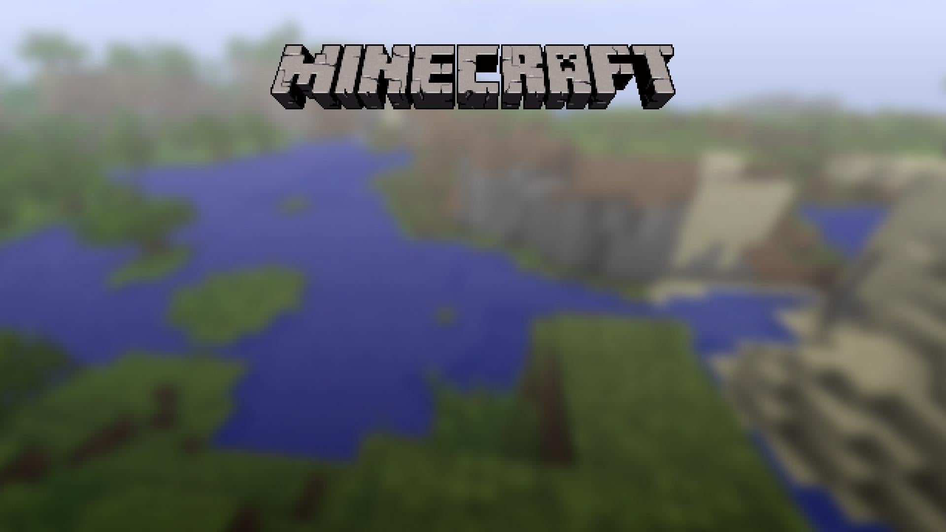 Players Have Discovered The Seed For Minecraft S Title Screen Vg247