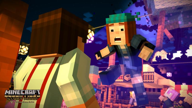 Image for You can craft in Minecraft: Story Mode