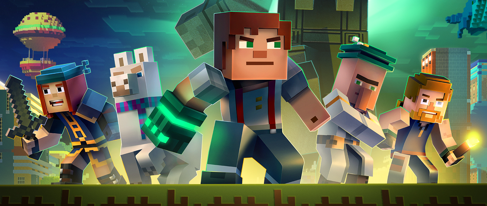 Image for Minecraft: Story Mode - Season 2's premiere episode Hero In Residence releases in July