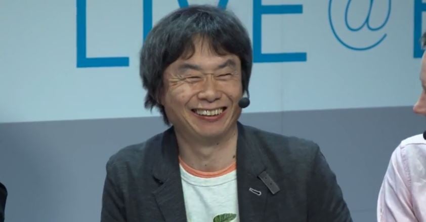 Image for 7 pictures of Nintendo's gaming boss being the happiest person at E3 2014