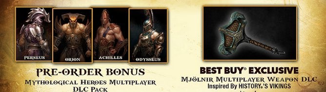 Image for God of War: Ascension - Best Buy pre-order nets Viking-centric weapon, Mythological Heroes Multiplayer Pack