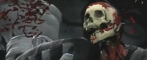 Image for Mortal Kombat 9 screen shows character slots, DLC