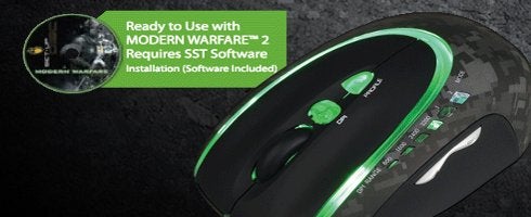 Image for Mad Catz Modern Warfare 2 gear looks glowy, green
