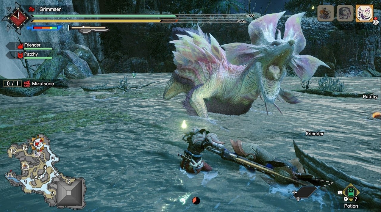 Image for Monster Hunter Rise Mizutsune Guide | How to beat Mizutsune