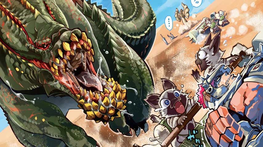 Image for What was actually happening in that Monster Hunter X footage?