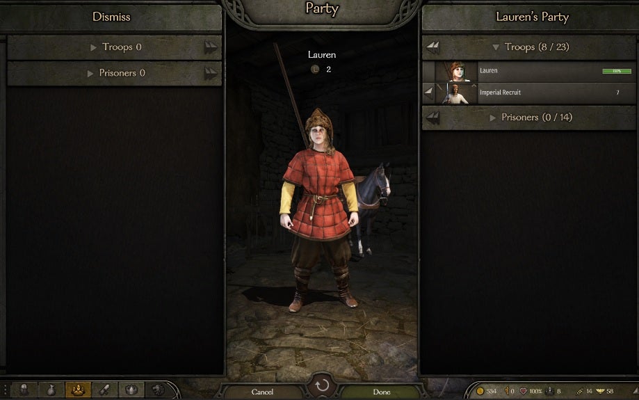 Image for Mount and Blade 2: Bannerlord - How to recruit companions and increase your party size