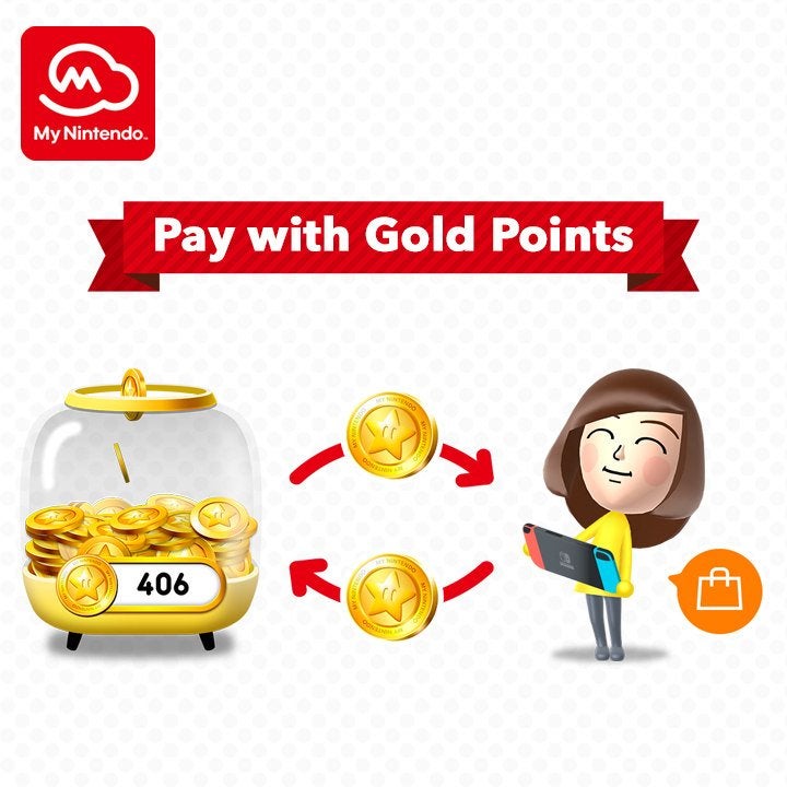 Image for You'll soon be able to use My Nintendo Gold Points to buy Switch games off the eShop