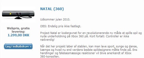 Image for Danish Game lists Natal pricing at 1,299 DKK/£140