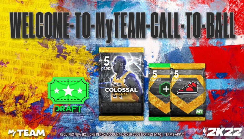 Image for NBA 2K22 locker codes for free players, banners, markers, and more