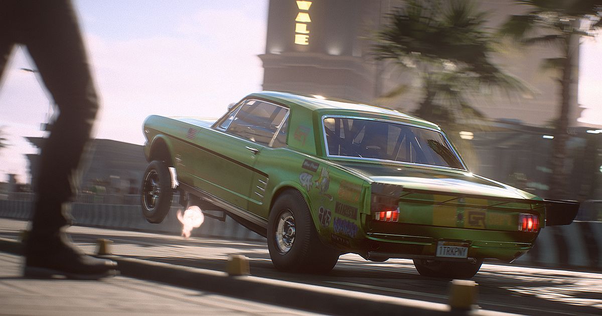 Image for Need for Speed Payback features a derelict 1965 Ford Mustang you can fix up