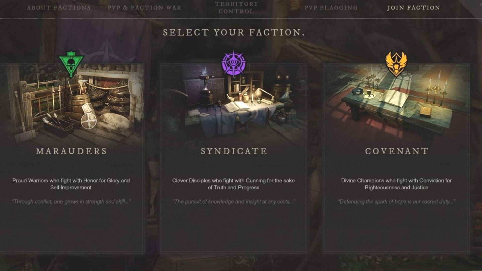 Image for New World which faction should you join?