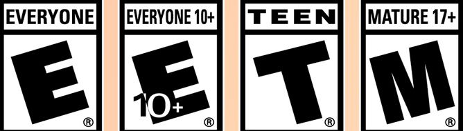 Image for ESRB streamlines ratings icons for digital and mobile age 
