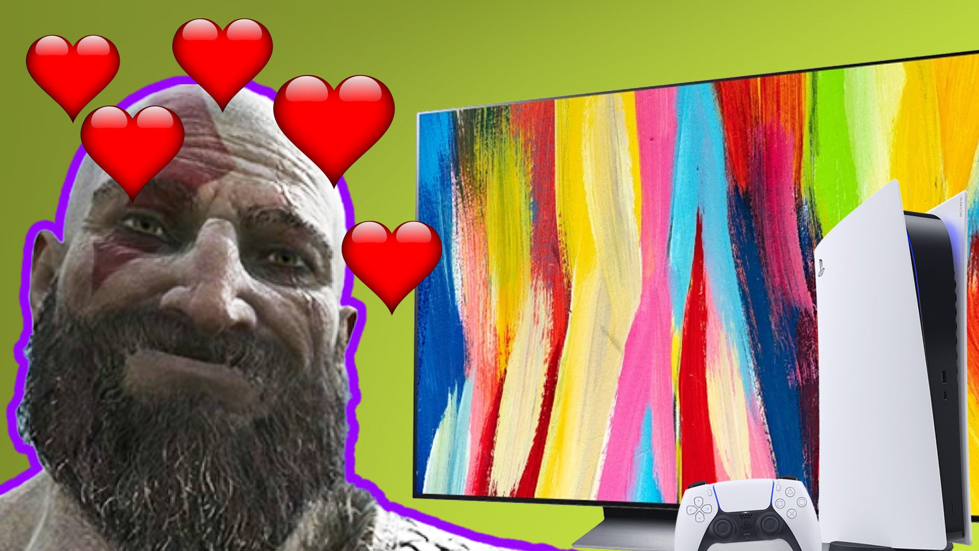 Image for God of War: Ragnarök loves your £2000 TV